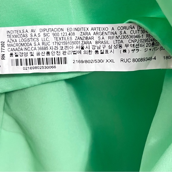 Zara Satin Silk Cowl Neck Corset Tank Camisole Crop Top. - Picture 7 of 7